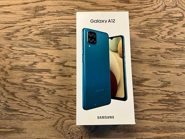 Samsung galaxy a12 64gb blauw - afbeelding 8 van  9
