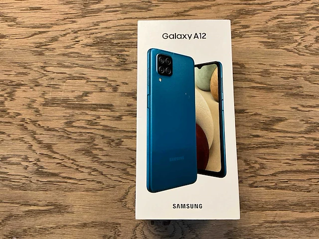 Samsung galaxy a12 64gb blauw - afbeelding 8 van  9