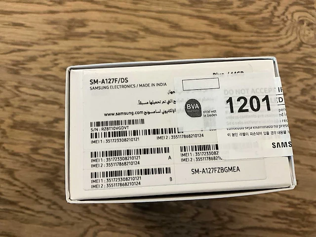 Samsung galaxy a12 64gb blauw - afbeelding 9 van  9