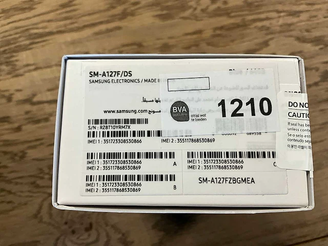 Samsung galaxy a12 64gb blauw - afbeelding 9 van  9