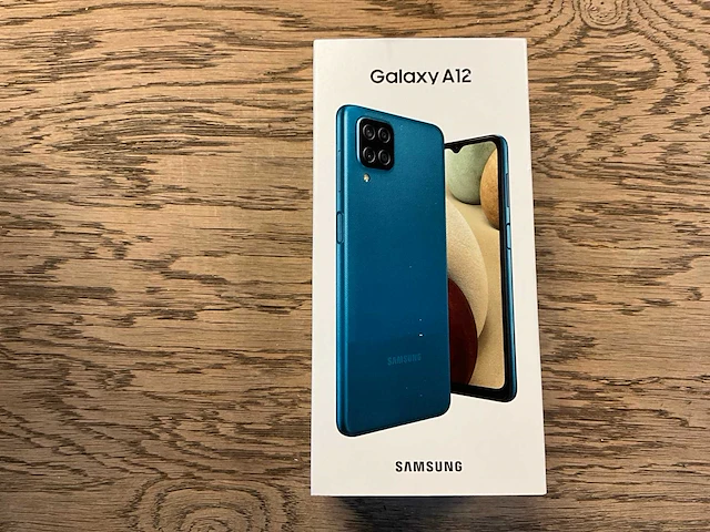 Samsung galaxy a12 64gb blauw - afbeelding 8 van  9
