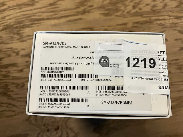 Samsung galaxy a12 64gb blauw - afbeelding 9 van  9