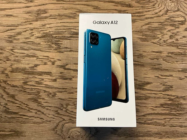 Samsung galaxy a12 64gb blauw - afbeelding 8 van  9