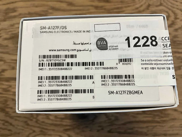 Samsung galaxy a12 64gb blauw - afbeelding 9 van  9