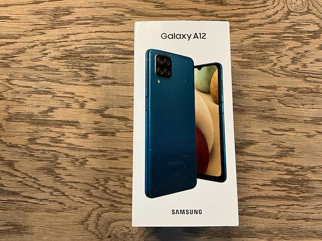 Samsung galaxy a12 64gb blauw - afbeelding 8 van  9