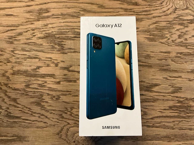 Samsung galaxy a12 64gb blauw - afbeelding 8 van  9