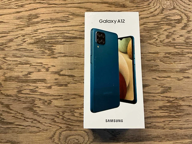 Samsung galaxy a12 64gb blauw - afbeelding 8 van  9