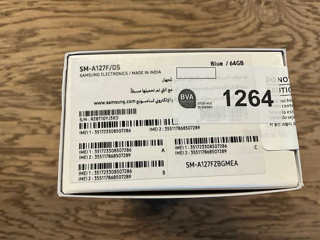Samsung galaxy a12 64gb blauw - afbeelding 9 van  9
