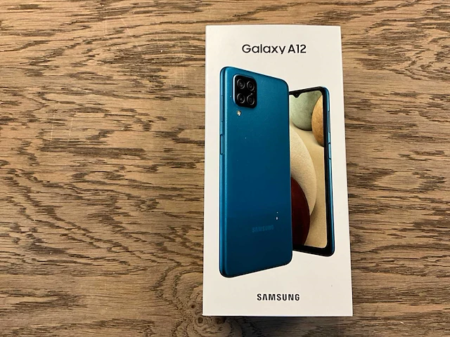 Samsung galaxy a12 64gb blauw - afbeelding 8 van  9