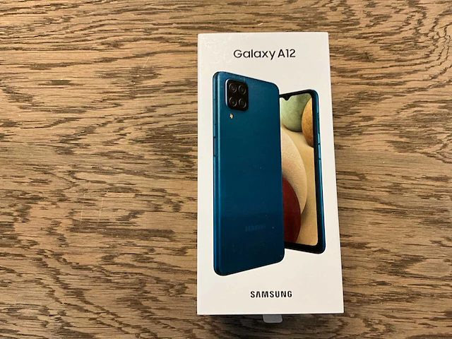 Samsung galaxy a12 64gb blauw - afbeelding 8 van  9