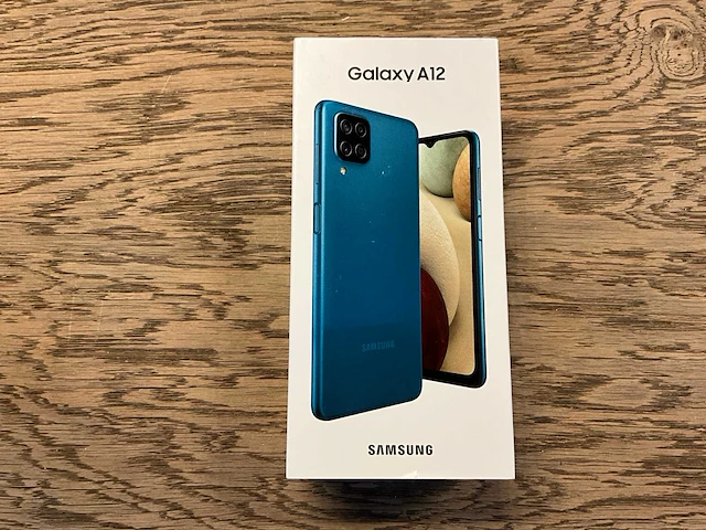 Samsung galaxy a12 64gb blauw - afbeelding 8 van  9