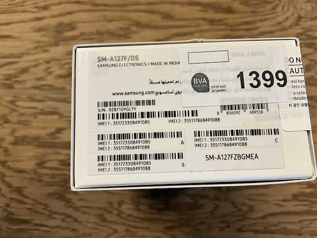 Samsung galaxy a12 64gb blauw - afbeelding 9 van  9