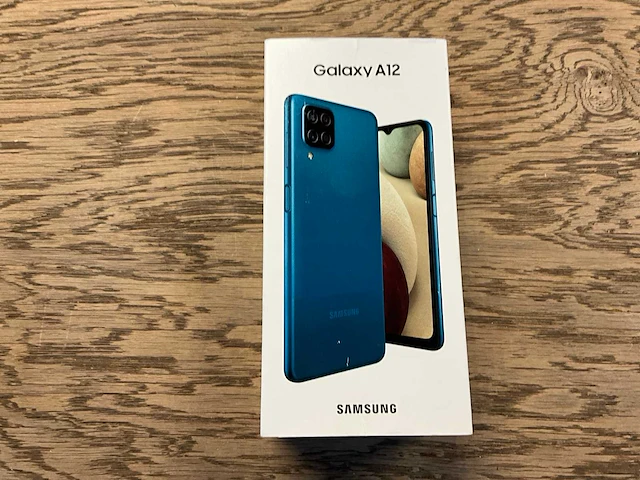 Samsung galaxy a12 64gb blauw - afbeelding 8 van  9