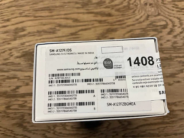 Samsung galaxy a12 64gb blauw - afbeelding 9 van  9