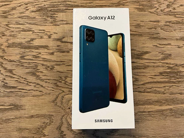 Samsung galaxy a12 64gb blauw - afbeelding 8 van  9