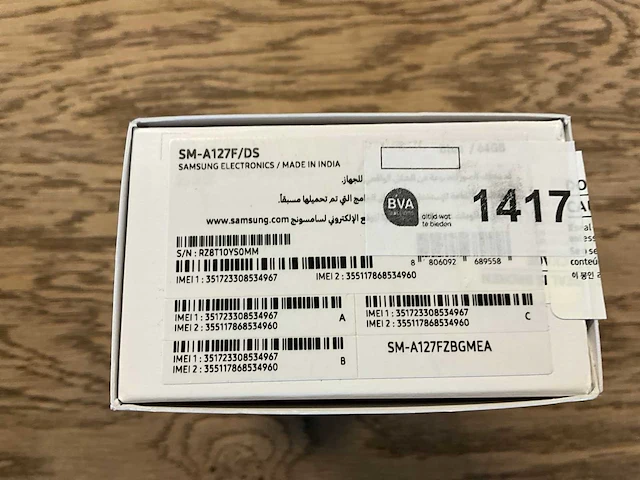 Samsung galaxy a12 64gb blauw - afbeelding 9 van  9
