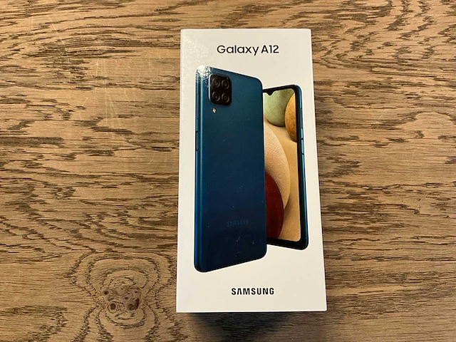 Samsung galaxy a12 64gb blauw - afbeelding 8 van  9