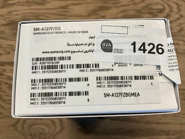 Samsung galaxy a12 64gb blauw - afbeelding 9 van  9