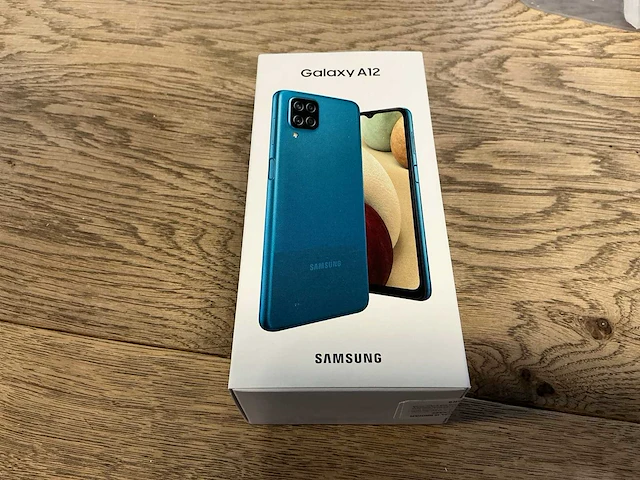 Samsung galaxy a12 64gb blauw - afbeelding 8 van  9