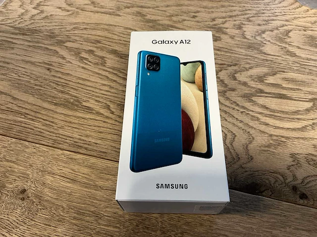 Samsung galaxy a12 64gb blauw - afbeelding 8 van  9