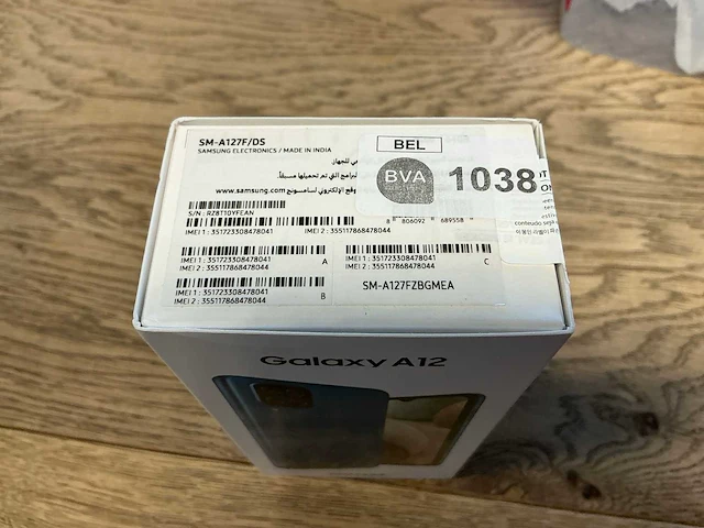 Samsung galaxy a12 64gb blauw - afbeelding 9 van  9