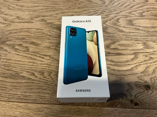 Samsung galaxy a12 64gb blauw - afbeelding 8 van  9