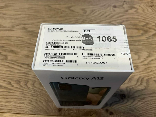 Samsung galaxy a12 64gb blauw - afbeelding 9 van  9