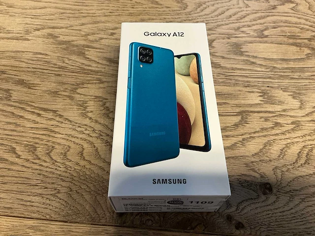 Samsung galaxy a12 64gb blauw - afbeelding 8 van  9