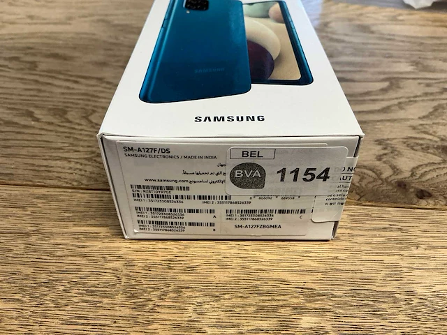 Samsung galaxy a12 64gb blauw - afbeelding 9 van  9