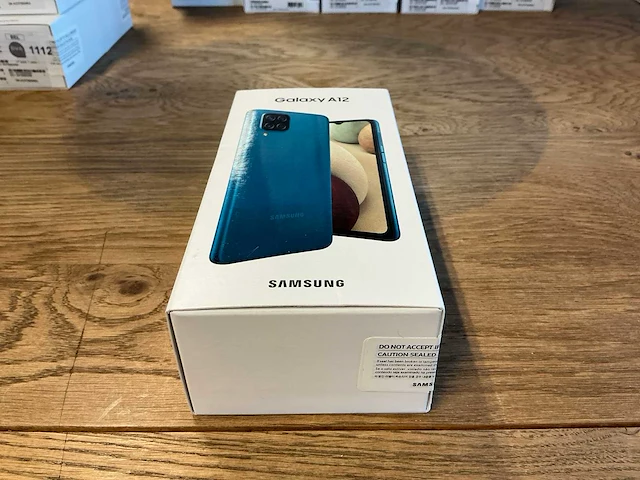 Samsung galaxy a12 64gb blauw - afbeelding 8 van  9