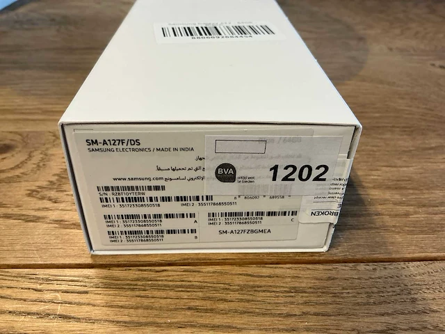 Samsung galaxy a12 64gb blauw - afbeelding 9 van  9