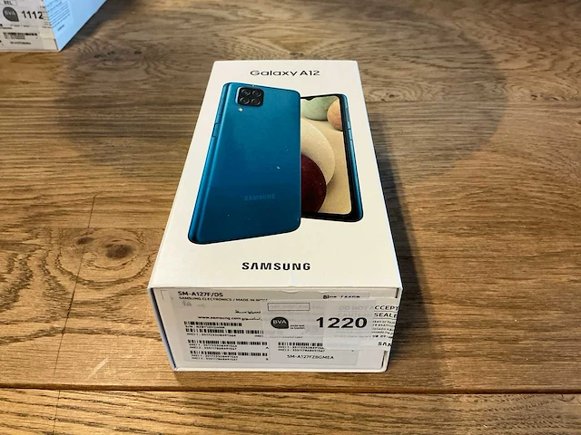 Samsung galaxy a12 64gb blauw - afbeelding 8 van  9