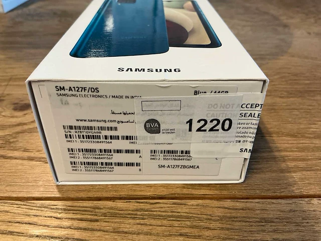 Samsung galaxy a12 64gb blauw - afbeelding 9 van  9