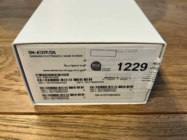 Samsung galaxy a12 64gb blauw - afbeelding 9 van  9