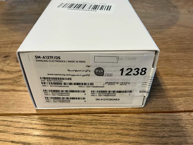 Samsung galaxy a12 64gb blauw - afbeelding 9 van  9