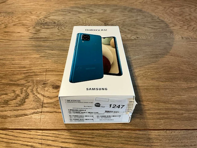 Samsung galaxy a12 64gb blauw - afbeelding 8 van  9