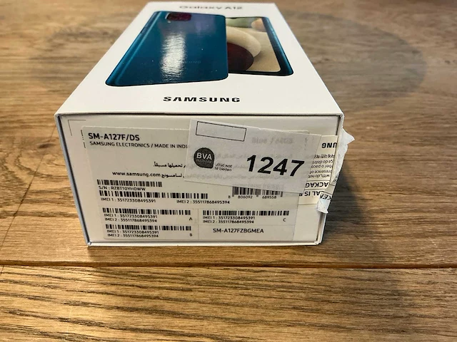 Samsung galaxy a12 64gb blauw - afbeelding 9 van  9