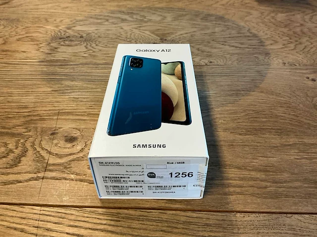 Samsung galaxy a12 64gb blauw - afbeelding 8 van  9