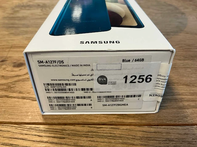 Samsung galaxy a12 64gb blauw - afbeelding 9 van  9
