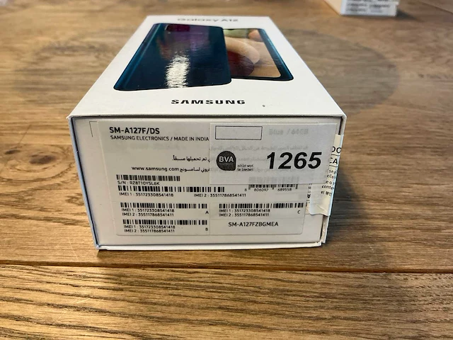Samsung galaxy a12 64gb blauw - afbeelding 9 van  9