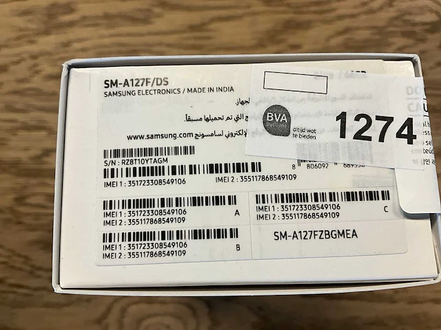Samsung galaxy a12 64gb blauw - afbeelding 9 van  9