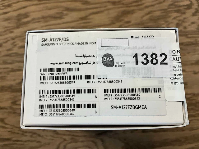 Samsung galaxy a12 64gb blauw - afbeelding 9 van  9