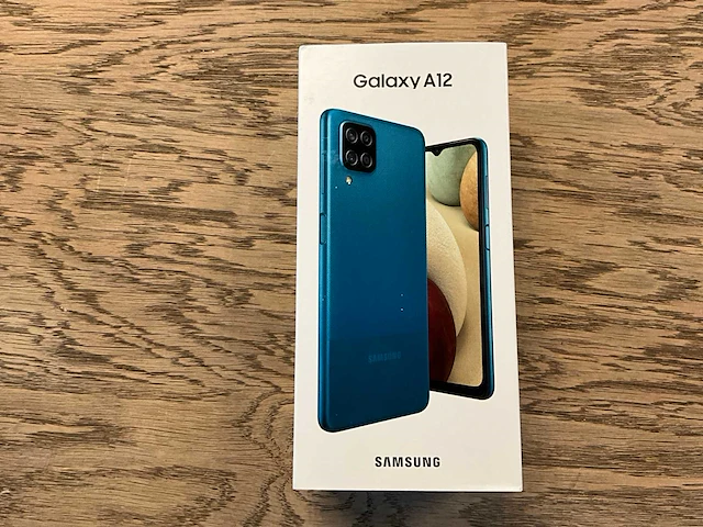 Samsung galaxy a12 64gb blauw - afbeelding 8 van  9