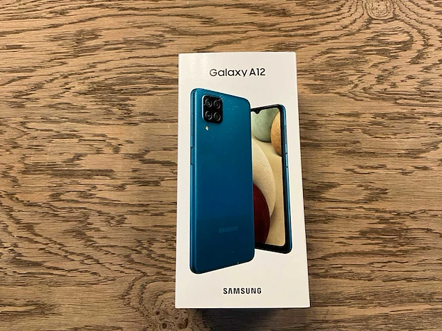Samsung galaxy a12 64gb blauw - afbeelding 8 van  9