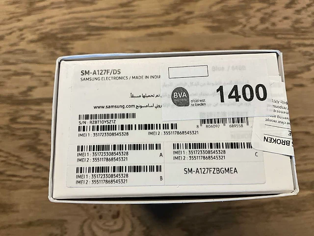 Samsung galaxy a12 64gb blauw - afbeelding 9 van  9