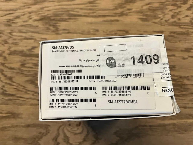 Samsung galaxy a12 64gb blauw - afbeelding 9 van  9
