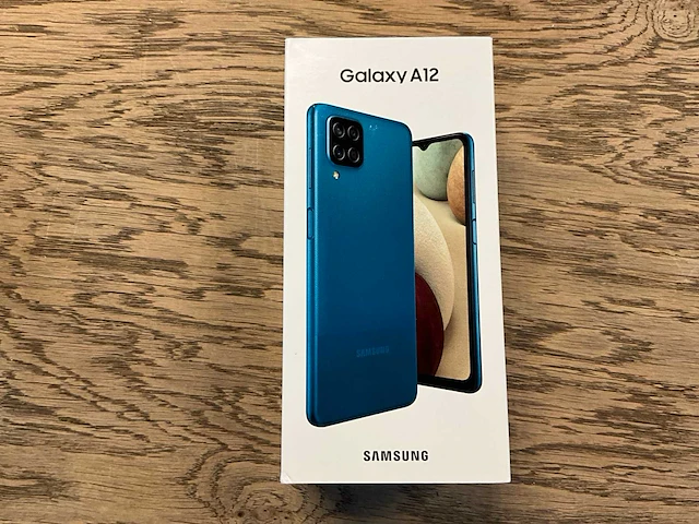 Samsung galaxy a12 64gb blauw - afbeelding 8 van  9