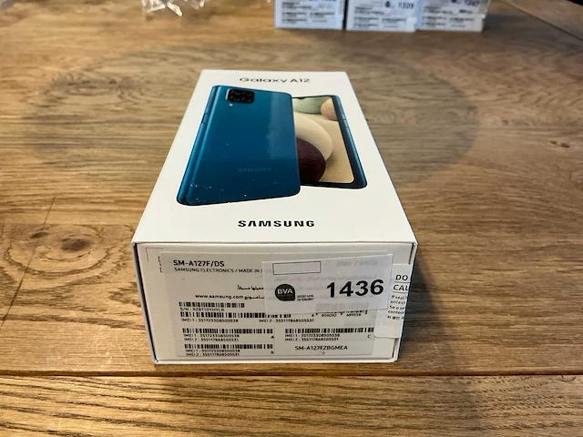 Samsung galaxy a12 64gb blauw - afbeelding 8 van  9