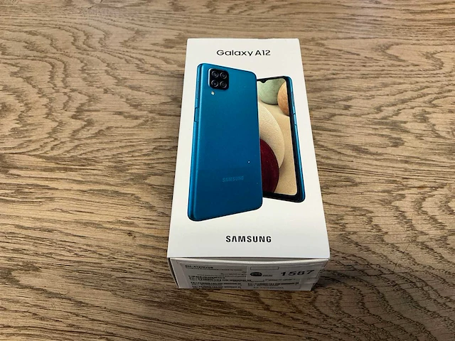 Samsung galaxy a12 64gb blauw - afbeelding 8 van  9