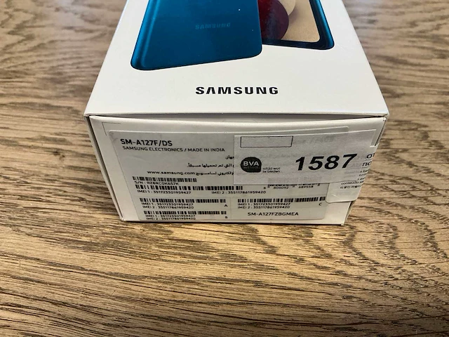Samsung galaxy a12 64gb blauw - afbeelding 9 van  9